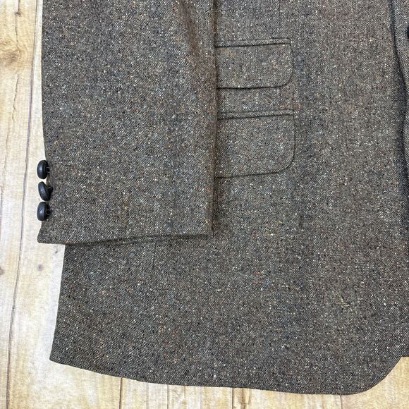 Beretta Shooting Jacket Tweed Hunting Jacket Blazer Sport Coat Wool Speckled XL - Picture 7 of 9
